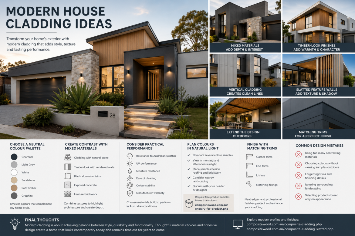 Modern cladding ideas for stylish homes
