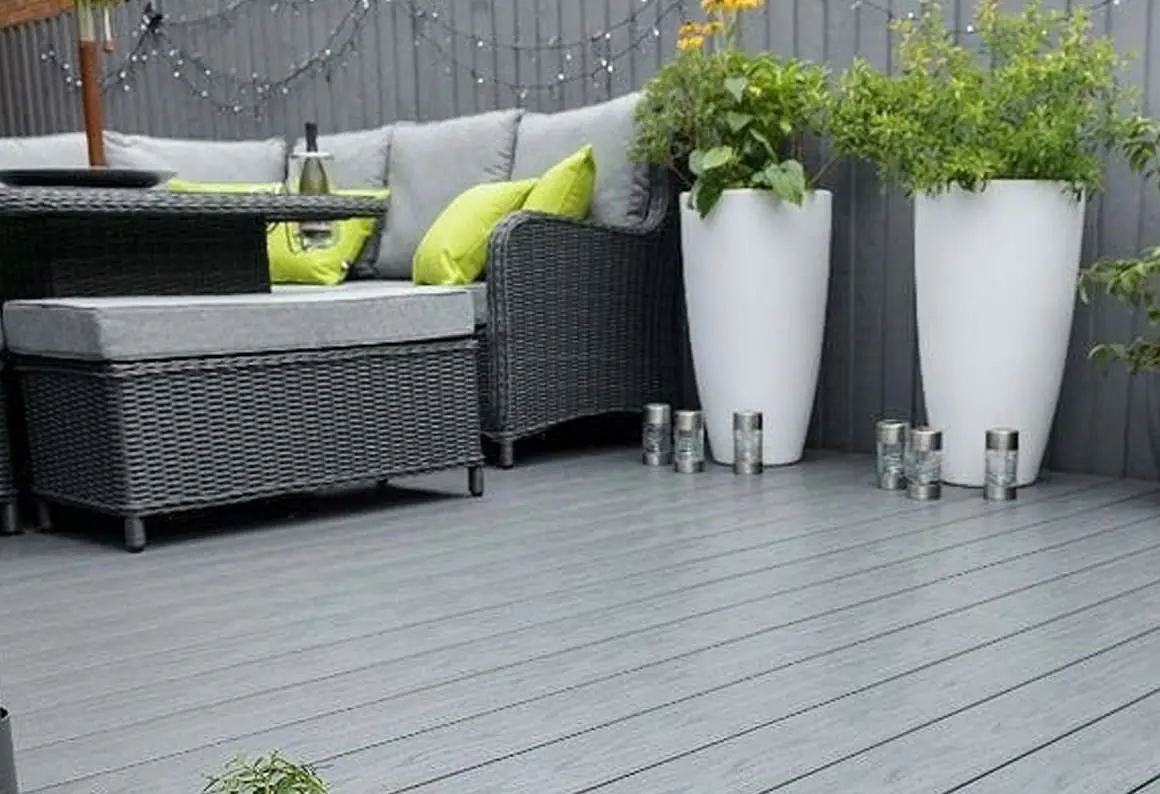 Composite decking outdoor project
