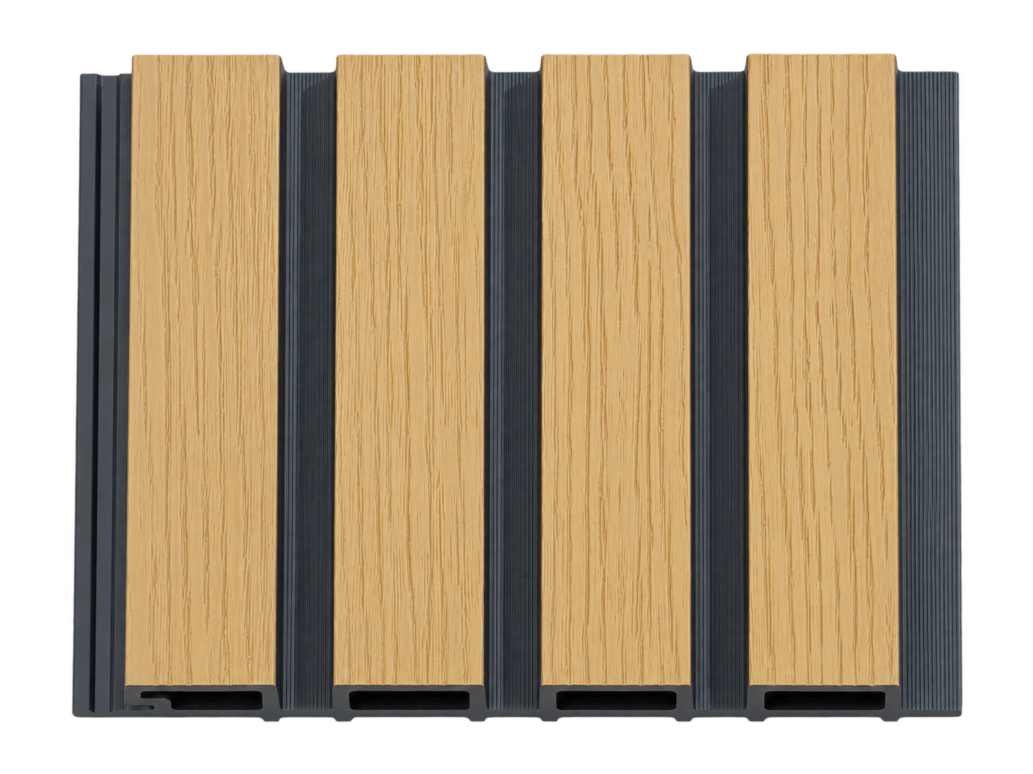 Contrast Cladding Woodgrain Teak-Black