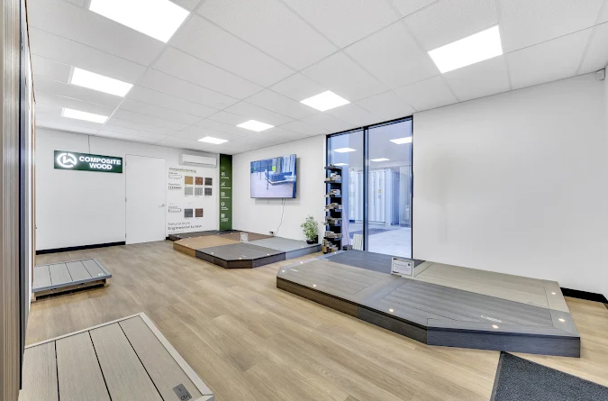 Composite Wood showroom